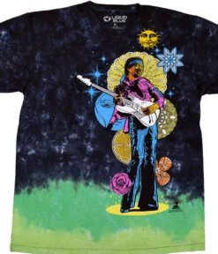 Hendrix Shrooms Tie-Dye T-Shirt