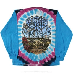 30th Anniversary Tie-Dye Long Sleeve T-Shirt -BOWIE Shop 12344b 69897.1389218380