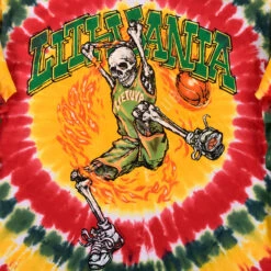 Lithuania Basketball Tie-Dye Long Sleeve T-Shirt 8 Lithuania Basketball Tie-Dye Long Sleeve T-Shirt -BOWIE Shop 12356f artwork 24041.1650310396
