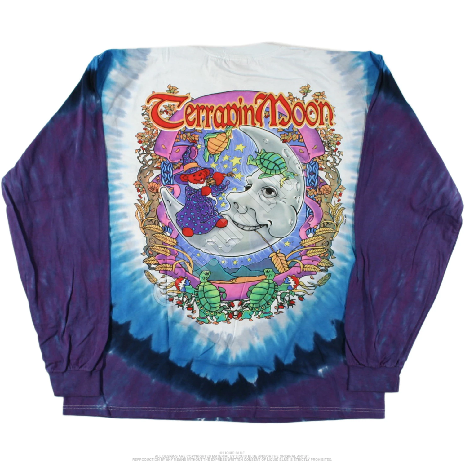 Terrapin Moon Tie-Dye Long Sleeve T-Shirt 3 Terrapin Moon Tie-Dye Long Sleeve T-Shirt - Image 3