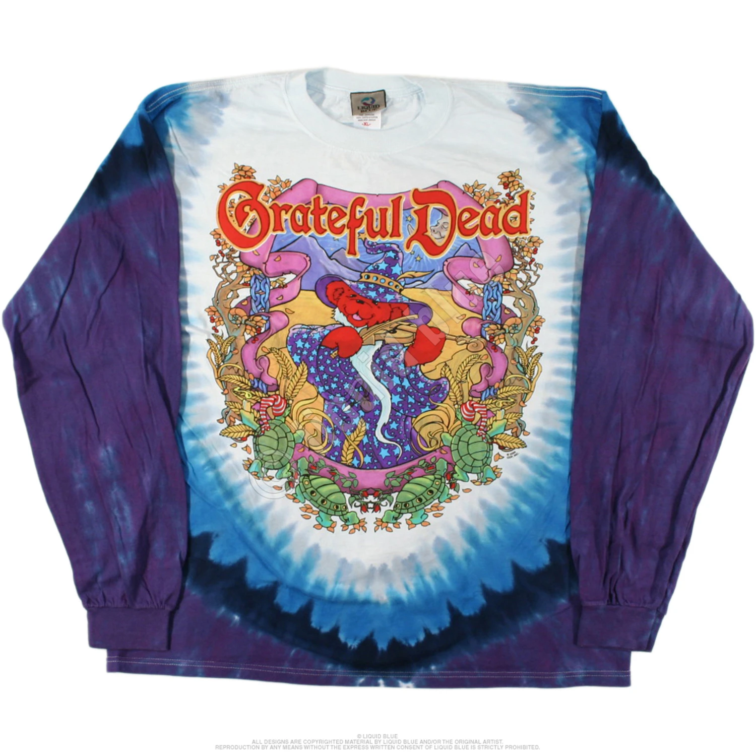 Terrapin Moon Tie-Dye Long Sleeve T-Shirt 2 Terrapin Moon Tie-Dye Long Sleeve T-Shirt - Image 2