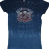 Skynyrd Stars Tie-Dye Juniors Long Length T-Shirt