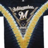 MLB Milwaukee Brewers V Tie-Dye T-Shirt
