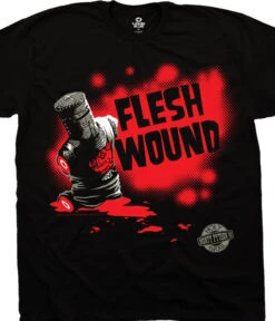 Flesh Wound Black T-Shirt