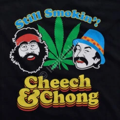 Still Smokin Black T-Shirt -BOWIE Shop 31019f artwork 04918.1638205729