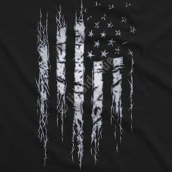 Tattered And Torn Black T-Shirt -BOWIE Shop 31103f artwork 55991.1505337974