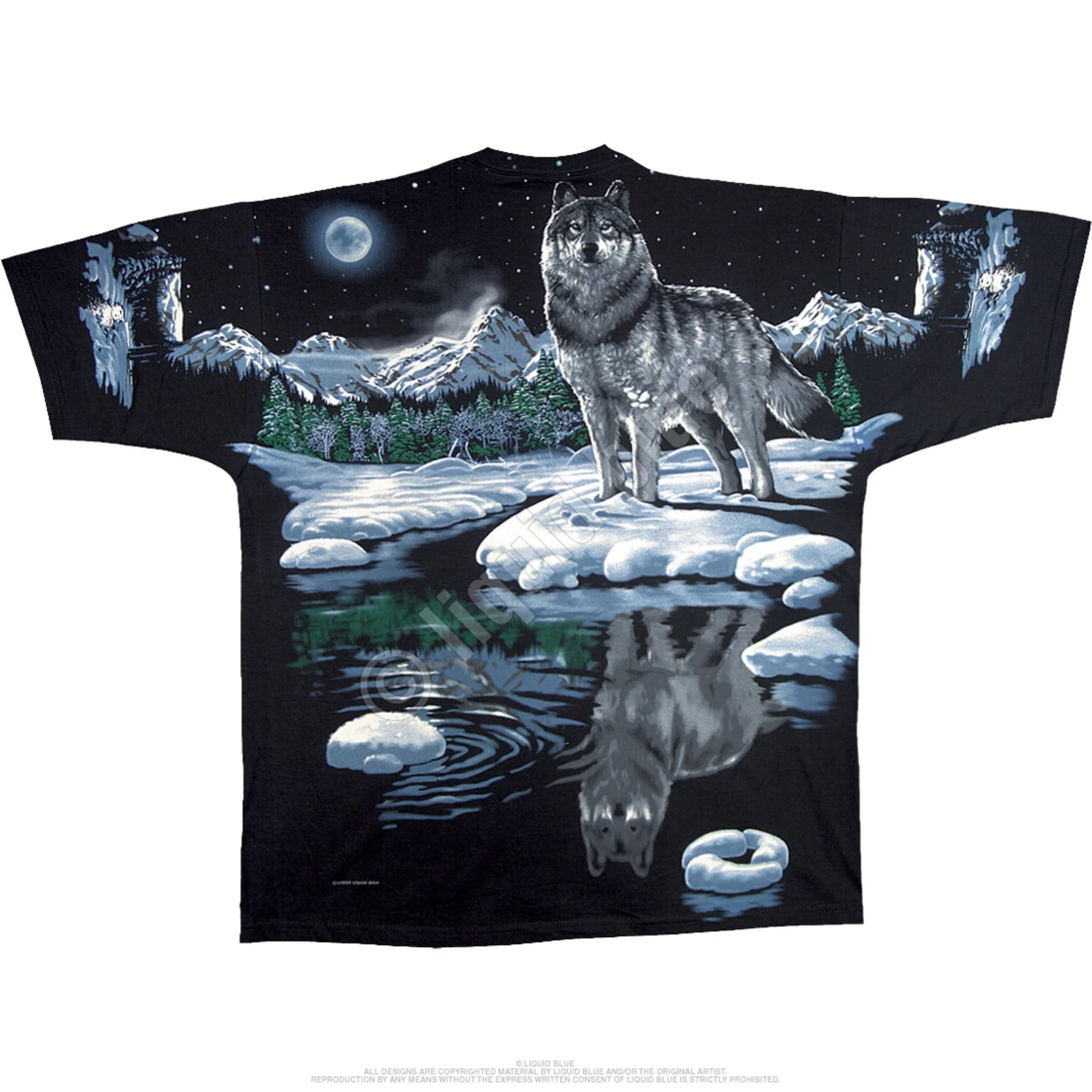 Arctic Wolf Black T-Shirt 3 Arctic Wolf Black T-Shirt - Image 3