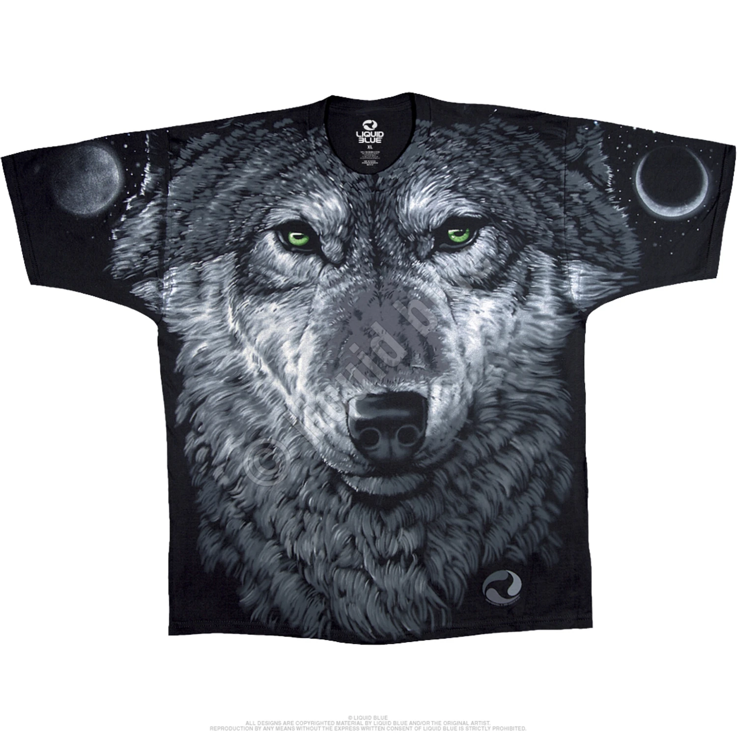 Arctic Wolf Black T-Shirt 2 Arctic Wolf Black T-Shirt - Image 2