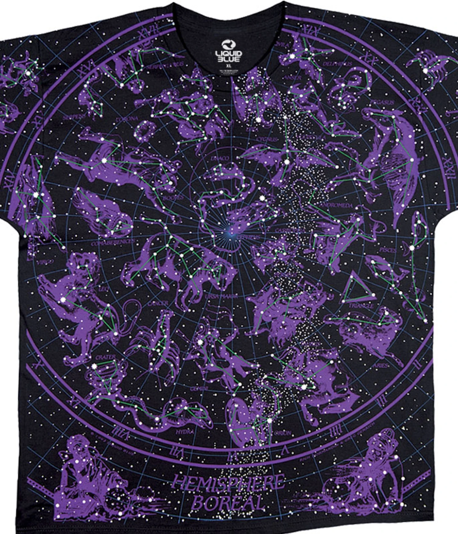 Constellation Black T-Shirt 1 Constellation Black T-Shirt