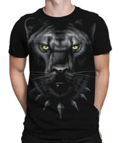 King Panther Black Athletic T-Shirt