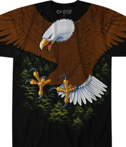 Vintage Eagle Black T-Shirt