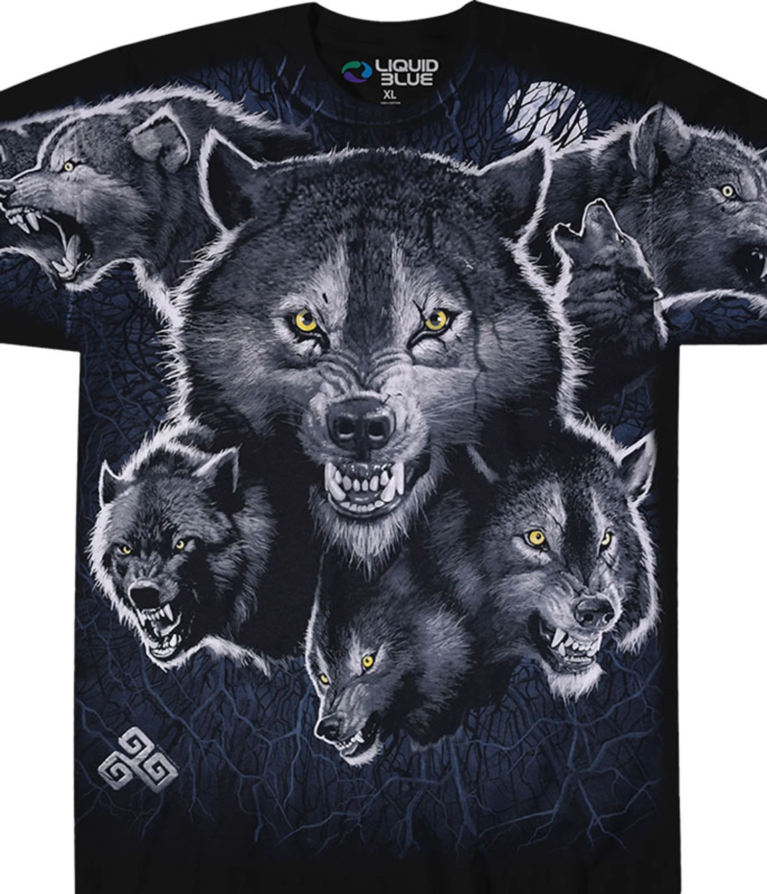 Wolf Pack Black T-Shirt 1 Wolf Pack Black T-Shirt