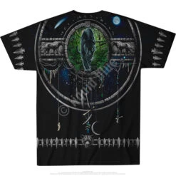 Tribal Panther Black T-Shirt -BOWIE Shop 31191b 40668.1535400278