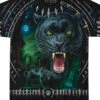 Tribal Panther Black T-Shirt