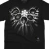 Alien Abduction Black T-Shirt