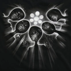 Alien Abduction Black T-Shirt 8 Alien Abduction Black T-Shirt -BOWIE Shop 31196f artwork 77968.1623093738