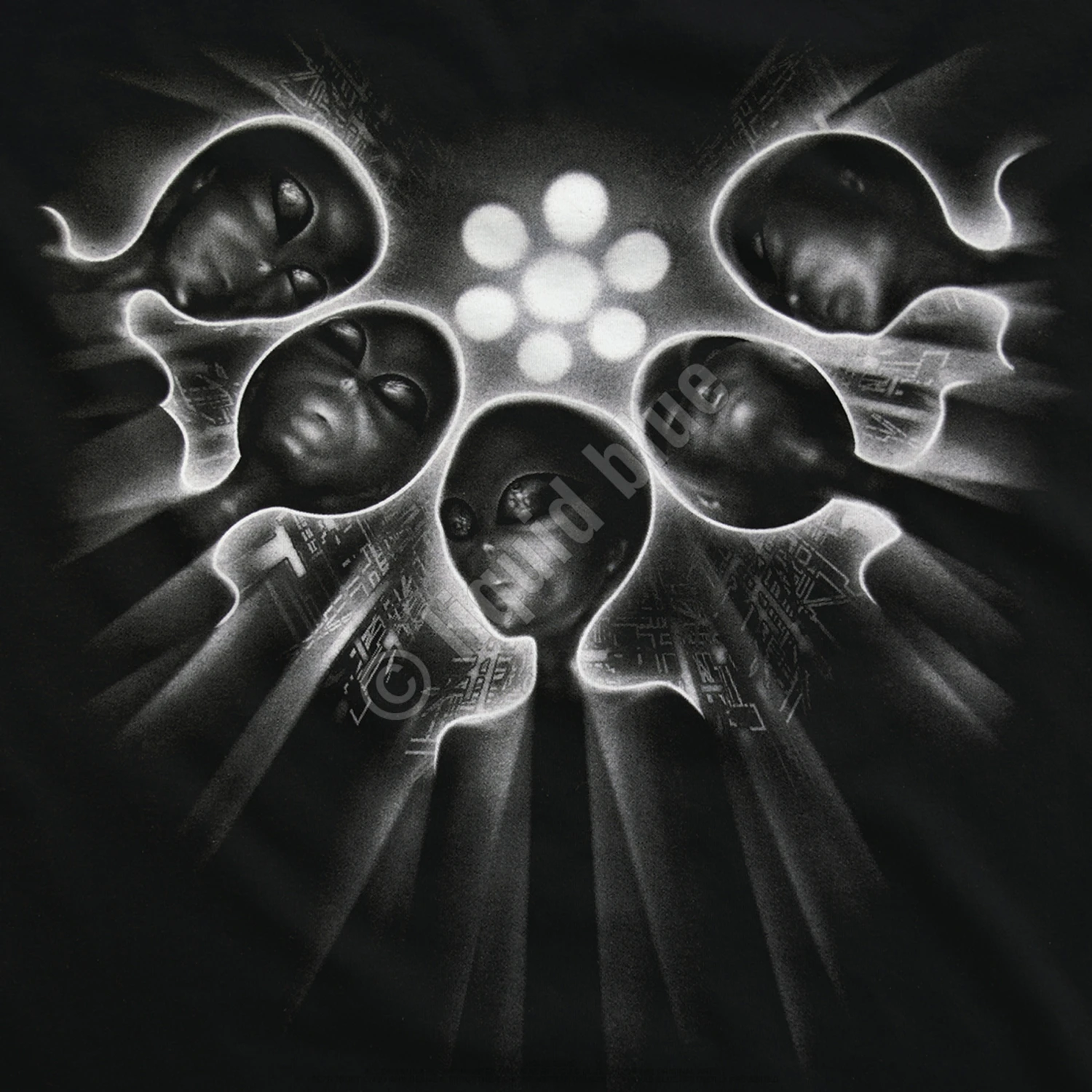 Alien Abduction Black T-Shirt 4 Alien Abduction Black T-Shirt - Image 4