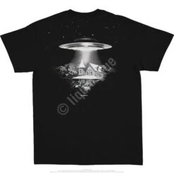 Alien Visitors Black T-Shirt 7 Alien Visitors Black T-Shirt -BOWIE Shop 31197b 77273.1623093749