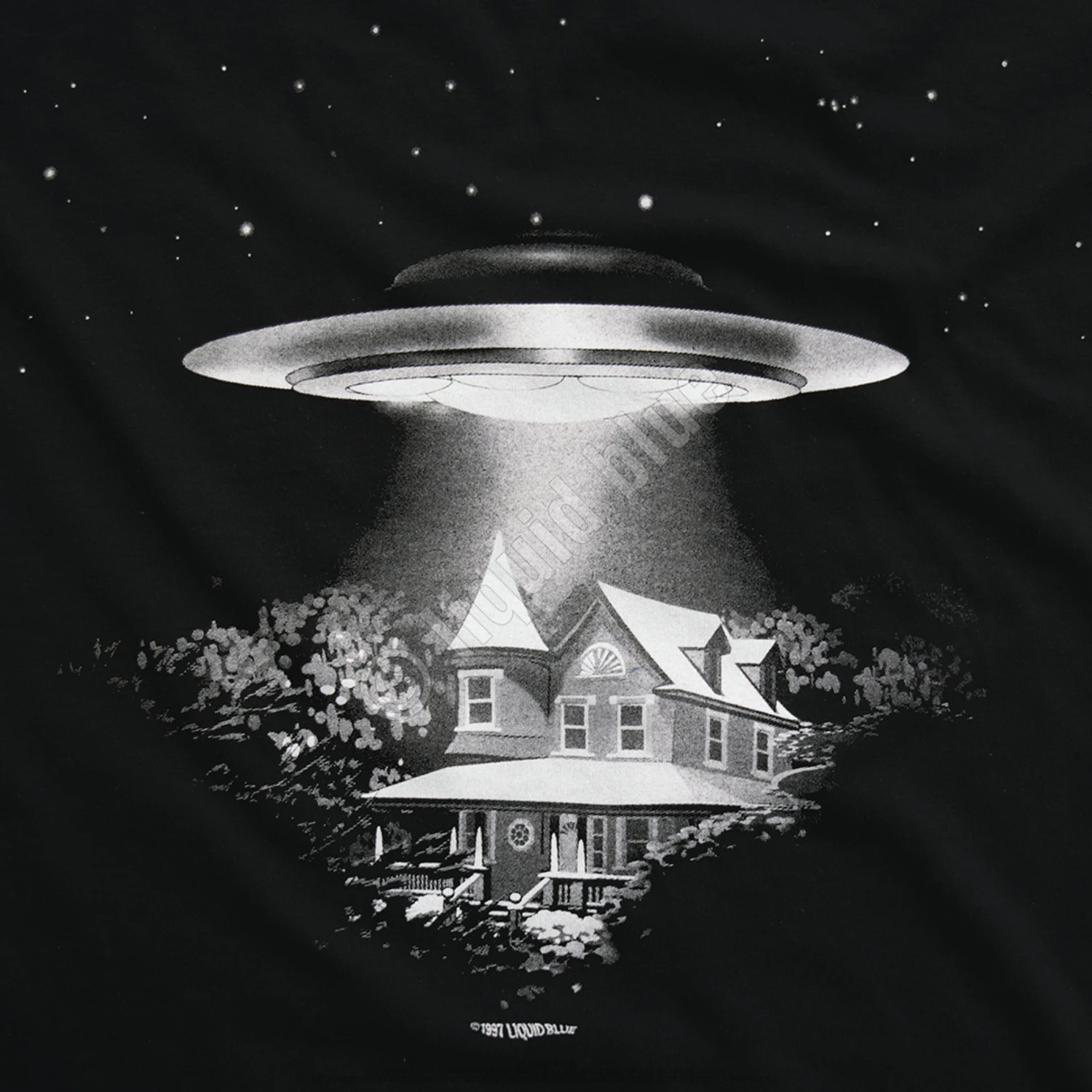 Alien Visitors Black T-Shirt 5 Alien Visitors Black T-Shirt - Image 5