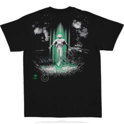 Alien Invasion Black T-Shirt -BOWIE Shop 31198b 65421.1638396893