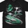 Alien Invasion Black T-Shirt