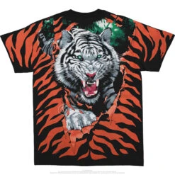 Tiger Black T-Shirt -BOWIE Shop 31199b 96340.1655140045