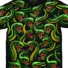 Snake Pile Black T-Shirt