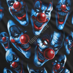 All Over Clowns Black T-Shirt -BOWIE Shop 31273f artwork 61222.1525885508