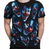 All Over Clowns Black T-Shirt