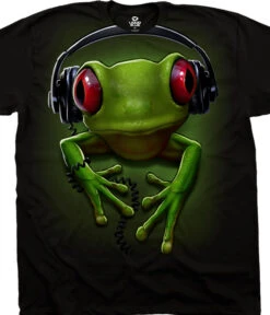 Frog Rock Black T-Shirt