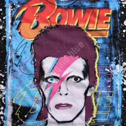 DAVID BOWIE Ziggy Havok Black T-Shirt -BOWIE Shop 31302f artwork 95342.1590184703