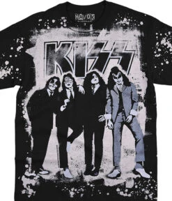 KISS Dressed To Kill Havok Black T-Shirt