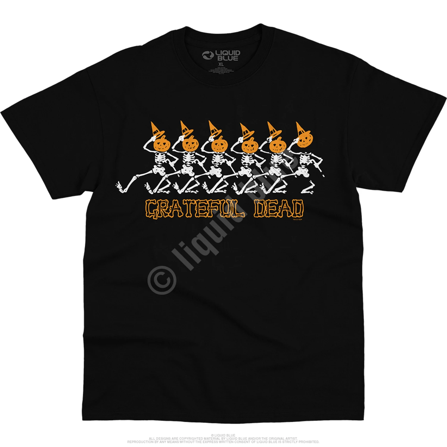 Pumpkin Skellys Black T-Shirt 2 Pumpkin Skellys Black T-Shirt - Image 2