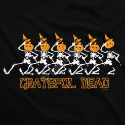 Pumpkin Skellys Black T-Shirt 5 Pumpkin Skellys Black T-Shirt -BOWIE Shop 31542f artwork 33023.1634318165