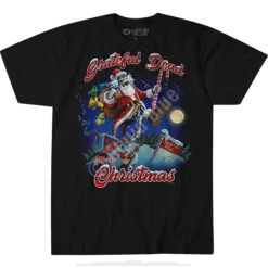 High Steppin Christmas Black T-Shirt -BOWIE Shop 31550f 49479.1636558927