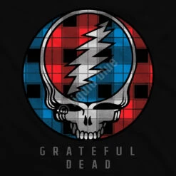 Steal Your Plaid Black T-Shirt -BOWIE Shop 31584f artwork 77486.1671129196