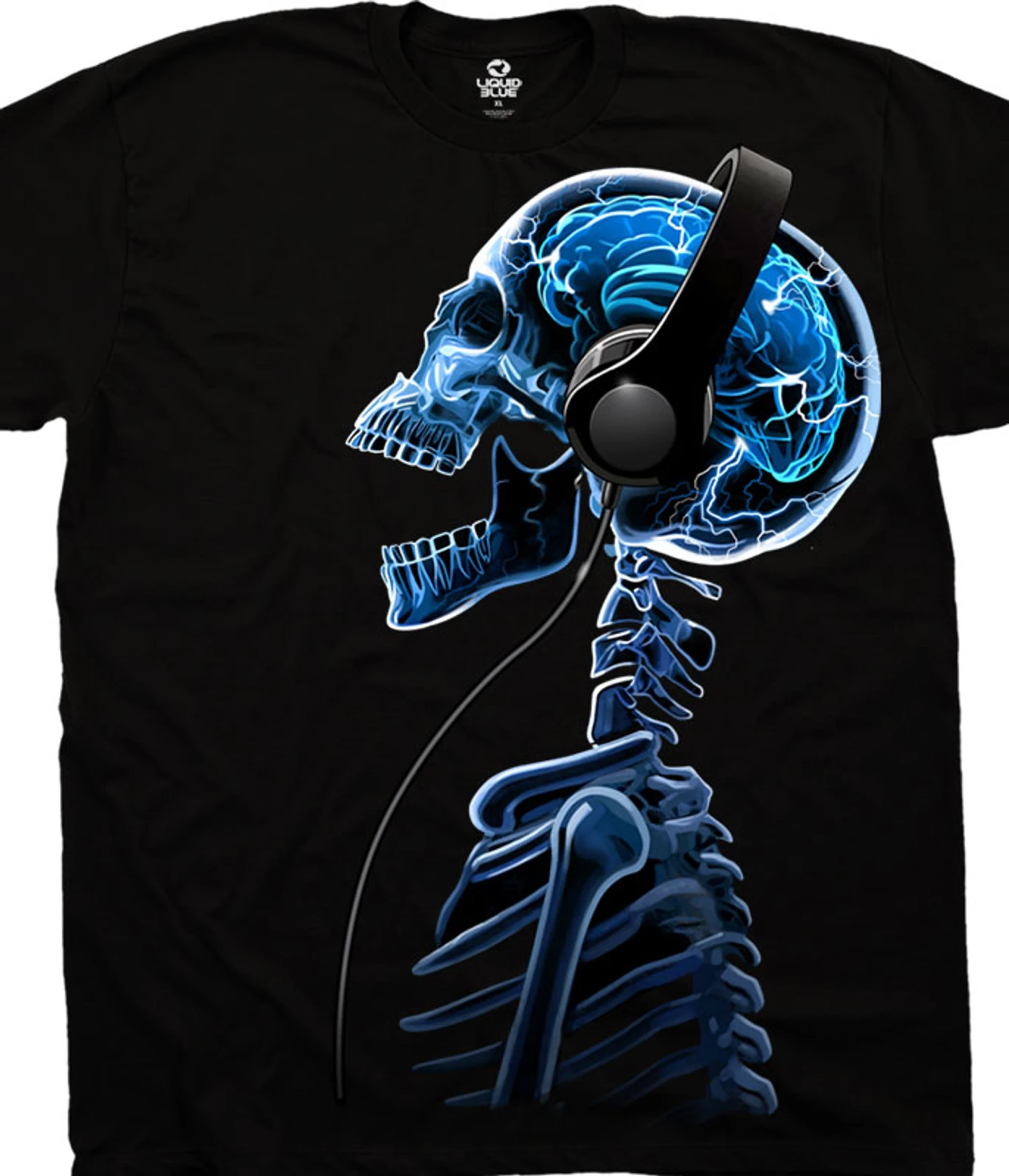 Skelephones Black T-Shirt 1 Skelephones Black T-Shirt
