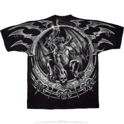Dragon Catcher Black T-Shirt -BOWIE Shop 31732b 16783.1389218387