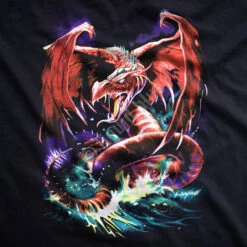 Great Wyrm Black T-Shirt -BOWIE Shop 31749f artwork 06305.1474562936