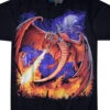 Dragon Fire Black T-Shirt