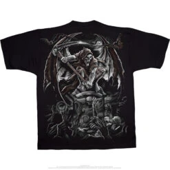 Gravestone Reaper Black T-Shirt -BOWIE Shop 31760b 72845.1389218388
