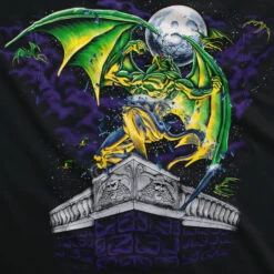 Gargoyle Black T-Shirt -BOWIE Shop 31763b artwork 98602.1655140036