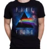 Pink Floyd Dark Side Space Black Athletic T-Shirt