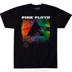 Pink Floyd Dark Side Silhouette Black Athletic T-Shirt -BOWIE Shop 31808f 00843.1488401313
