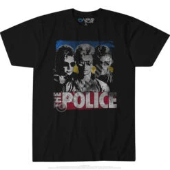 The Police Greatest Hits Black Athletic T-Shirt -BOWIE Shop 31812f 22853.1500405952