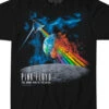Pink Floyd Rainbow Attack Black T-Shirt