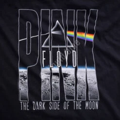 Pink Floyd Dark Side Orbit Black T-Shirt -BOWIE Shop 31834f artwork 51428.1488396778