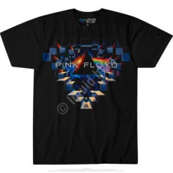 Pink Floyd Space Window Black Athletic T-Shirt -BOWIE Shop 31844f 32595.1628103826