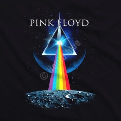 Pink Floyd Dark Side Invasion Black T-Shirt -BOWIE Shop 31849f artwork 83114.1488396602