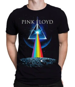 Pink Floyd Dark Side Invasion Black T-Shirt